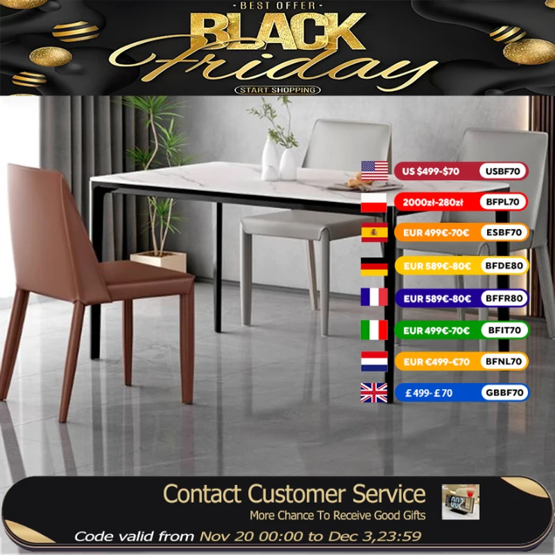 

Italian Design Dining Tables Party Event Reading Modern Salon Dining Tables Living Room Breakfast Tavolo Pranzo Furniture Home