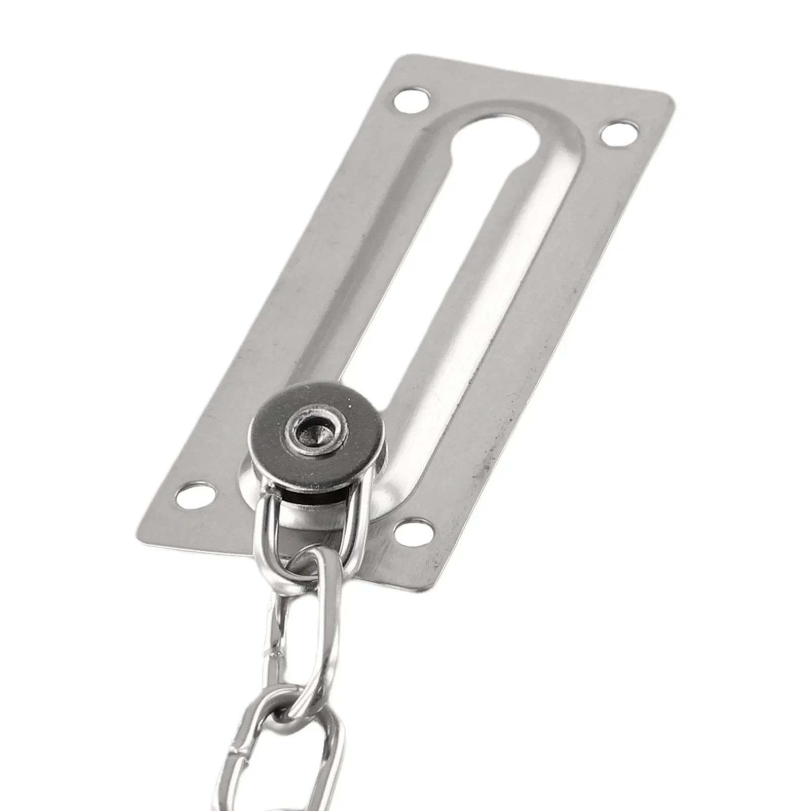 Lock Lock Guard Latch Door Chain Guard Latch Security Security Chain Silver Sliding Fastener Stainless Steel High Quality