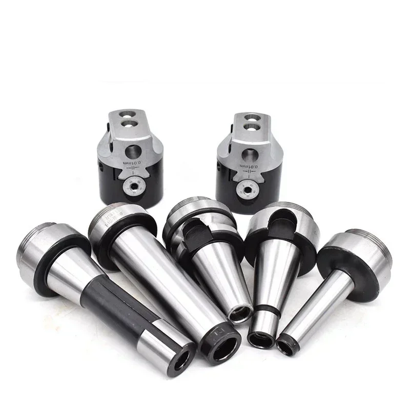 F1 boring head 50mm 75mm 100mm lathe rough boring processing paired with BT30 BT40 NT30 NT40 C20 C25 R8 MT2 MT3 MT4
