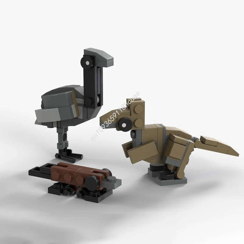 

88 шт. MOC австралийская дикая природа nan строительный блок Рождественский подарок DIY ремесленный проект идеально подходит для творческих семей мастер-серии