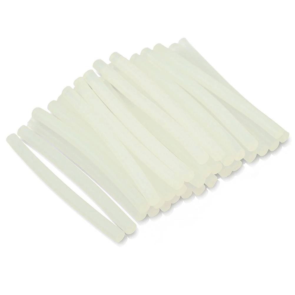 

50pcs Melt Glue Glue Sticks Sticks Strong Adhesive Craft DIY Washable Fabric Bonding Pens Melting Hobby Repair Tools