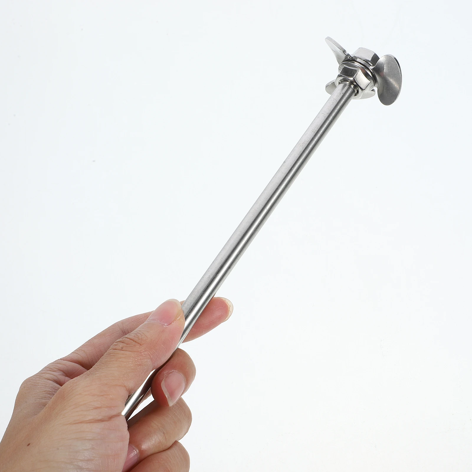 

Stirring Paddle 3-Blade 4cm Stir Rod 8x200mm Stainless Steel Lab Tool Chemistry Experiment Mixer Teaching Equipment