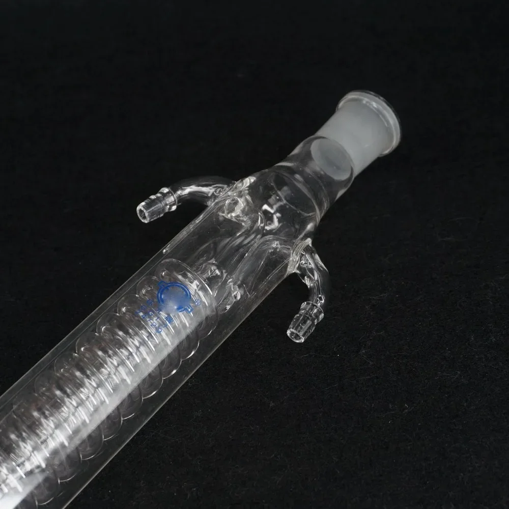 300/400mm 19/26 24/29 Socket Joint Borosilicate Glass Dimroth Reflux Glass Condenser Drip Distillation Lab