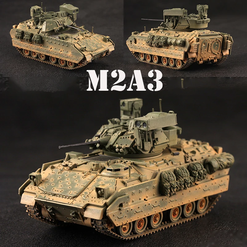 

1/72 Scale American M2A3 Infantry Vehicle Muddy Old Version 63122 Finished Product