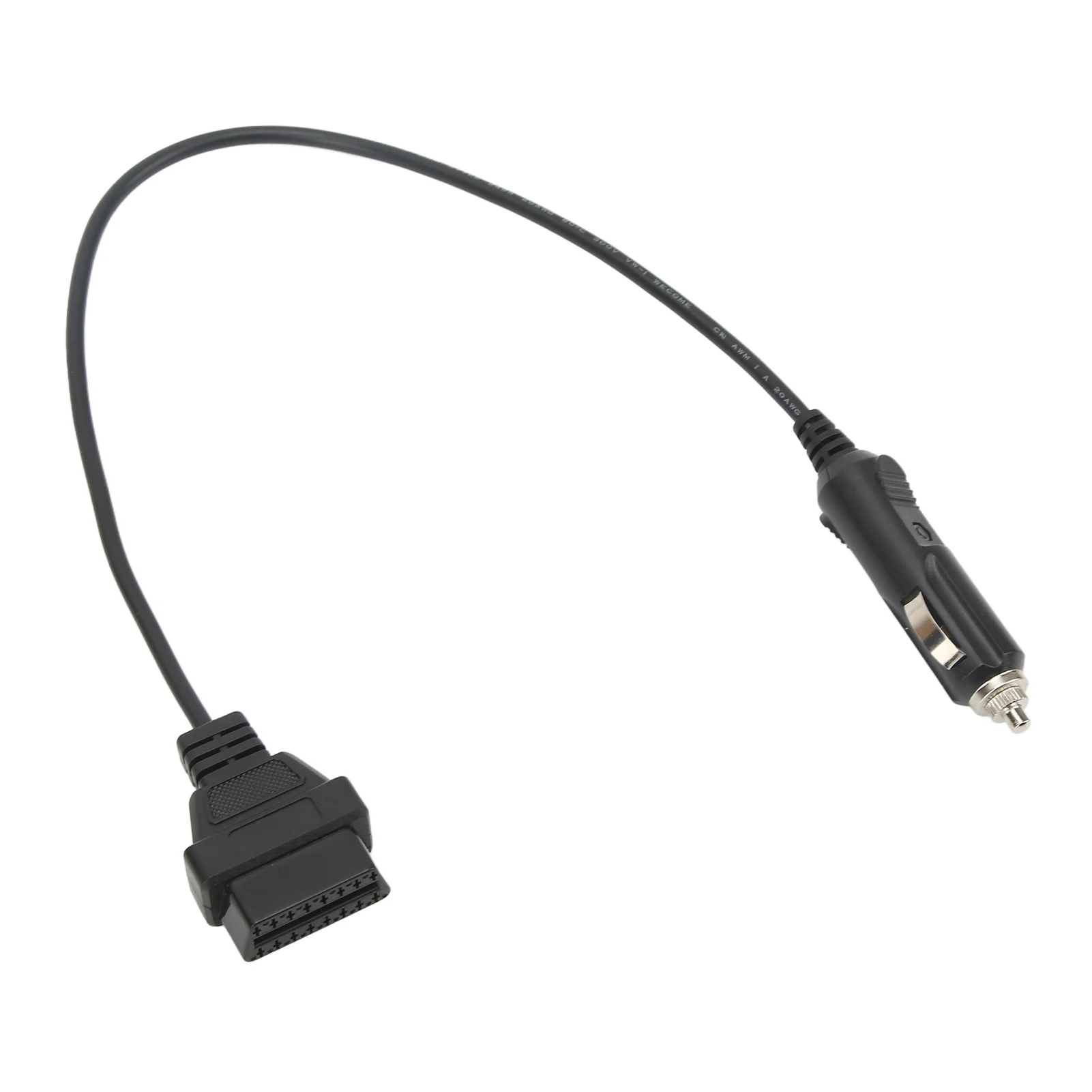 Cavo adattatore diagnostico per risparmiatore di memoria per alimentatore di emergenza da maschio a accendisigari OBD2