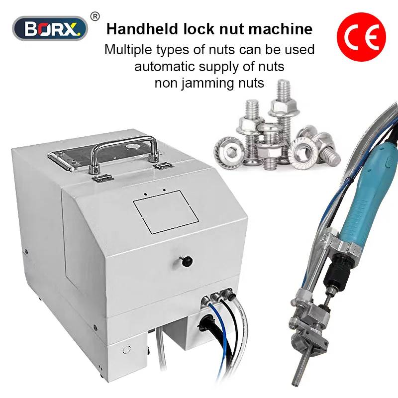 BORX Lock Screw Cap Tightening Closing Machine Auto Screwdriver Machinery Handheld Automatic M2.0-M8.0 Nut Locking Machine