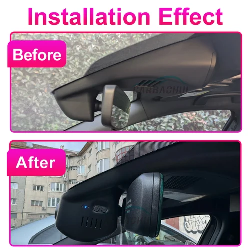 Imagen 2 del producto ¡Nuevo! Cámara de salpicadero oculta DVR Plug and Play 4K para coche, grabadora de vídeo Wifi para Mazda 3 Axela 2020 2021 2022 Dashcam