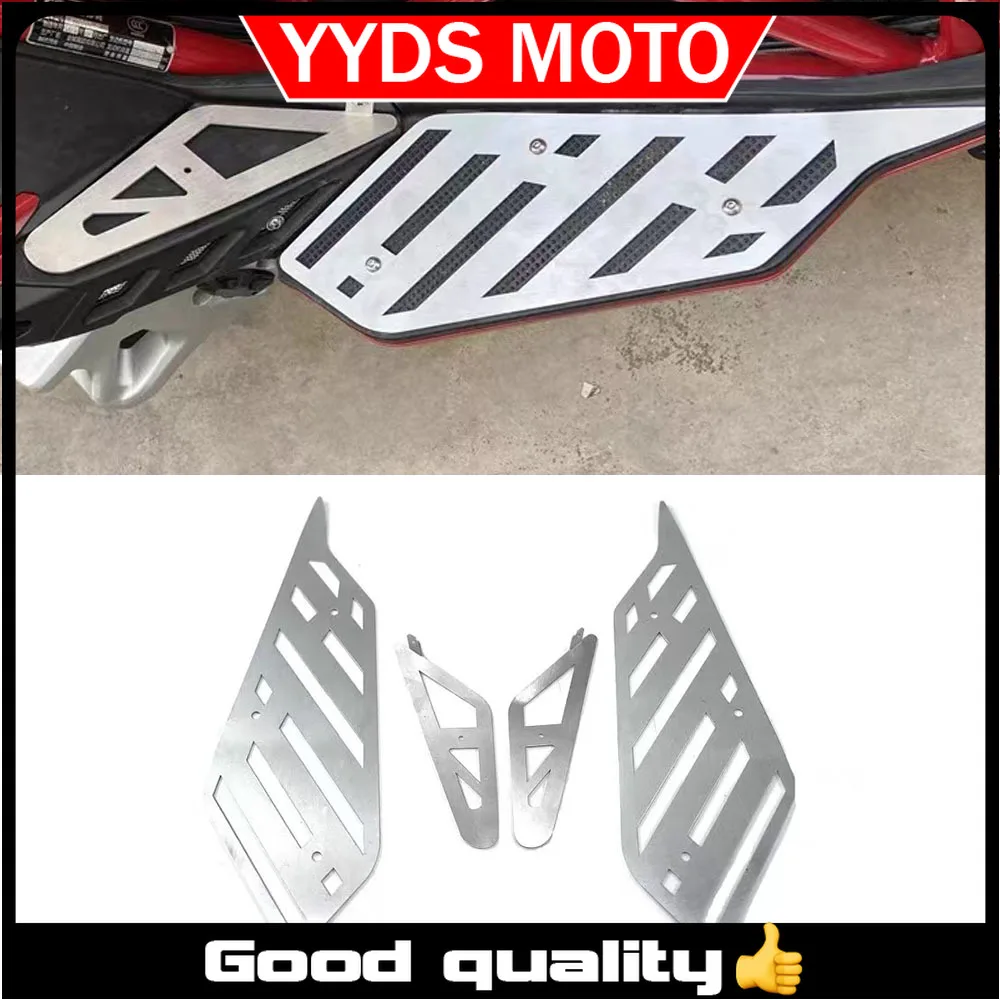 Foot Plate Board Pedals Footrest Cover Mat Pad for Italjet Dragster 200/250i/125/400 - Replacement Footboard Accessory