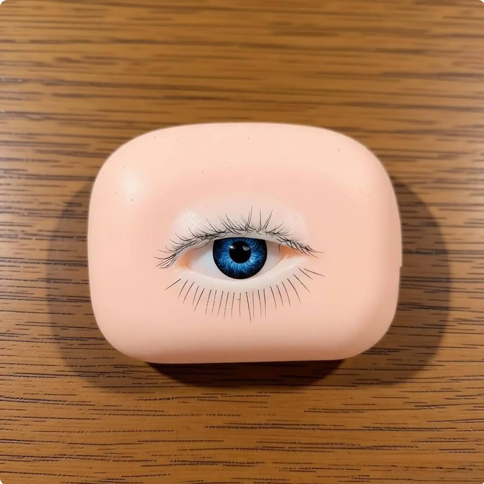 3D Eyelash Practice Module Soft Silicone Eye Model for Eyelash Lifting Enhancement Kit Great for Beginners Extension Training