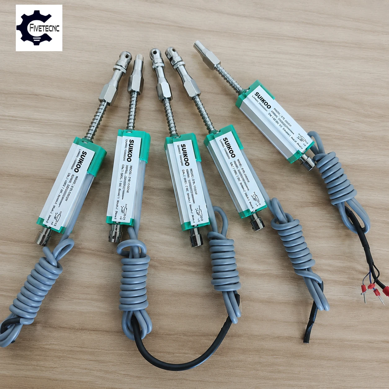 KTR 10 25 50 75 100mm Linear Displacement Sensor Automatic Reset Electronic Ruler Miniature Spring Displacement Transducer Scale