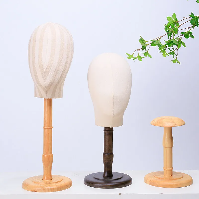 Showcase Mannequin Femme Bedroom Shelf Tabletop Head Shaped Glasses Hat Wig Display Storage Rack Accessory, Prop AT365