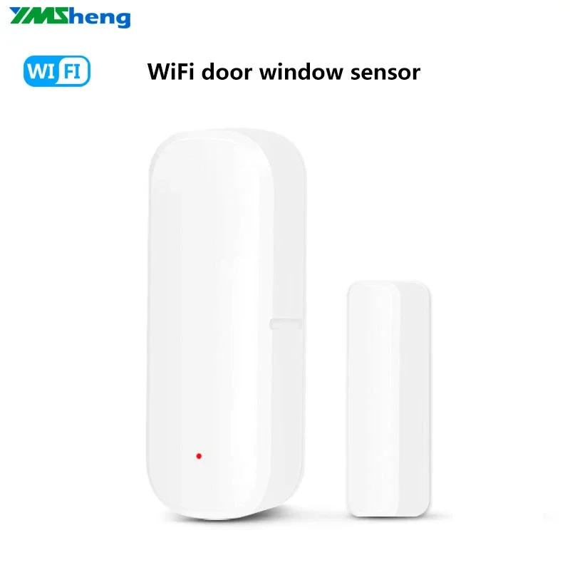 Zigbee/Wifi Door Window Sensor Tuya APP Notification Wireless Detection Home Switch Door Reminder Alarm Door Magnetic Anti-theft