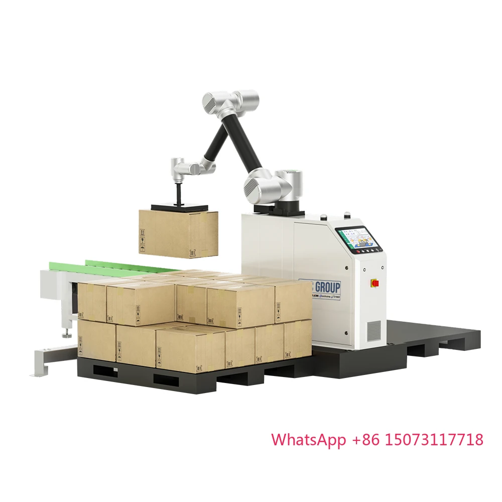 Fully Automatic Robotic Palletizing System Loading and Unloading Palletizing Robot for Container