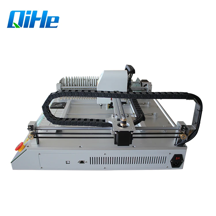 Automatic Low Cost Smt Led Pick & Place Machine Tm240a Led Assembly Line QIHE TVM802A