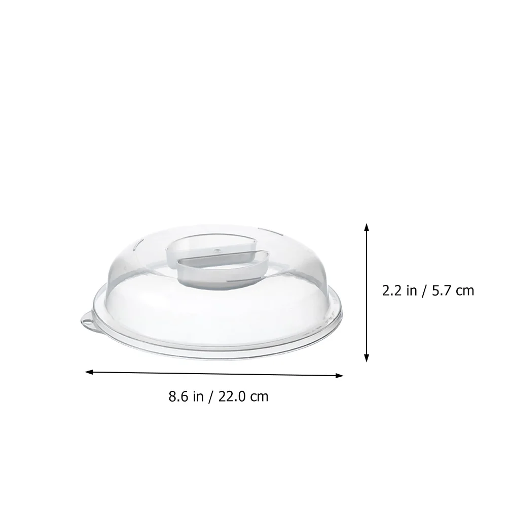 Forno de microondas capa e acessórios à prova de refeição acessório de cozinha sobremesa protetor comida pp tampa transparente