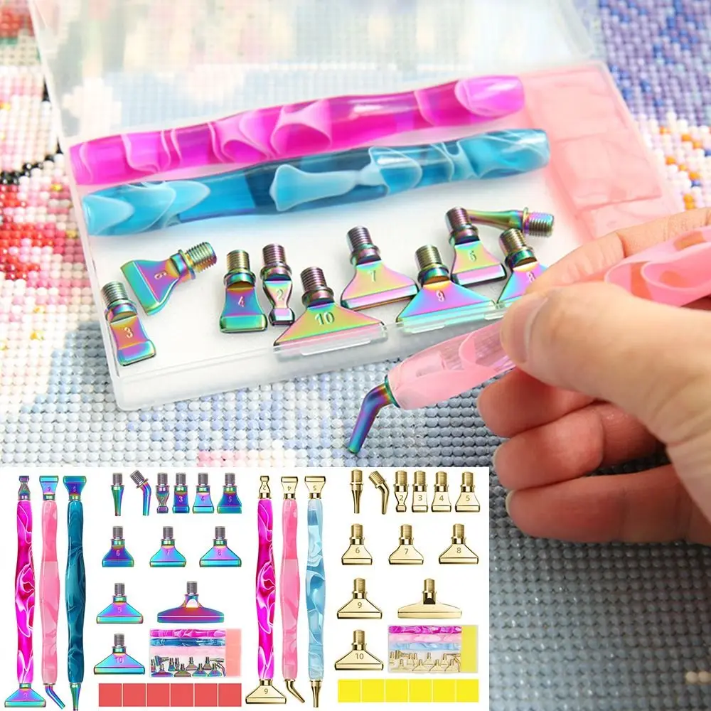 5d Glitter Diamond Embroidery Diamond Painting Pen Point Drill Pens Diamond Painting Accessories Resin Pen