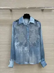 Women's Summer Blouse Restore Ancient Ways Women's Sumer Clothes Elegance Luxury Light Summer Woman Shirt Basic Shirts