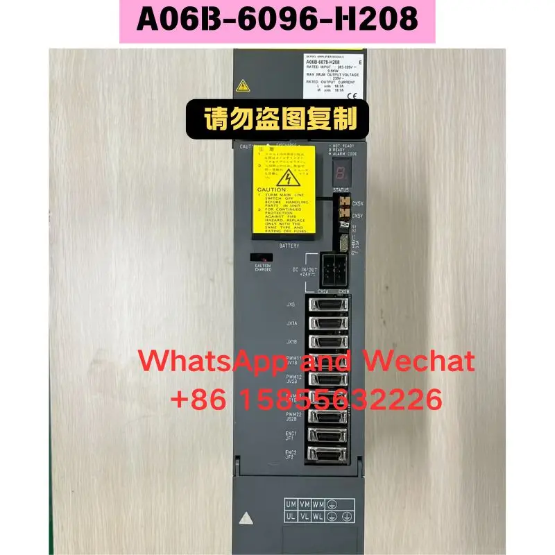 

Б/у драйвер A06B-6093-H208 Функциональный тест ОК Быстрая доставка