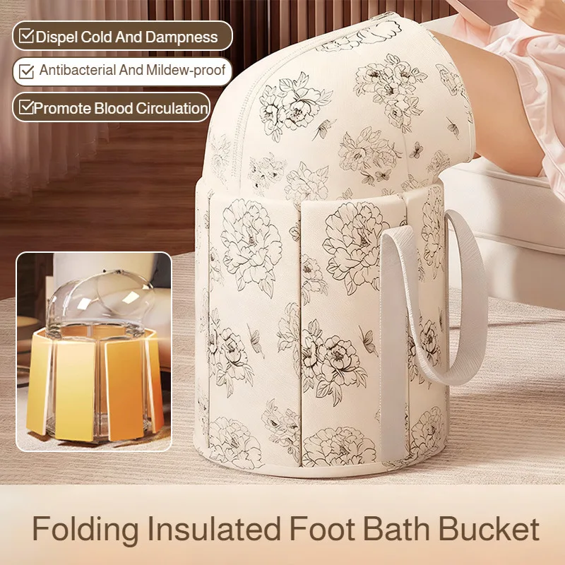 

Remove Cold And Dampness Bathtub Footbath Foldable Fashion Warm Up Your Blood Transparent Barrels Home Portable Foot Soak Bucket