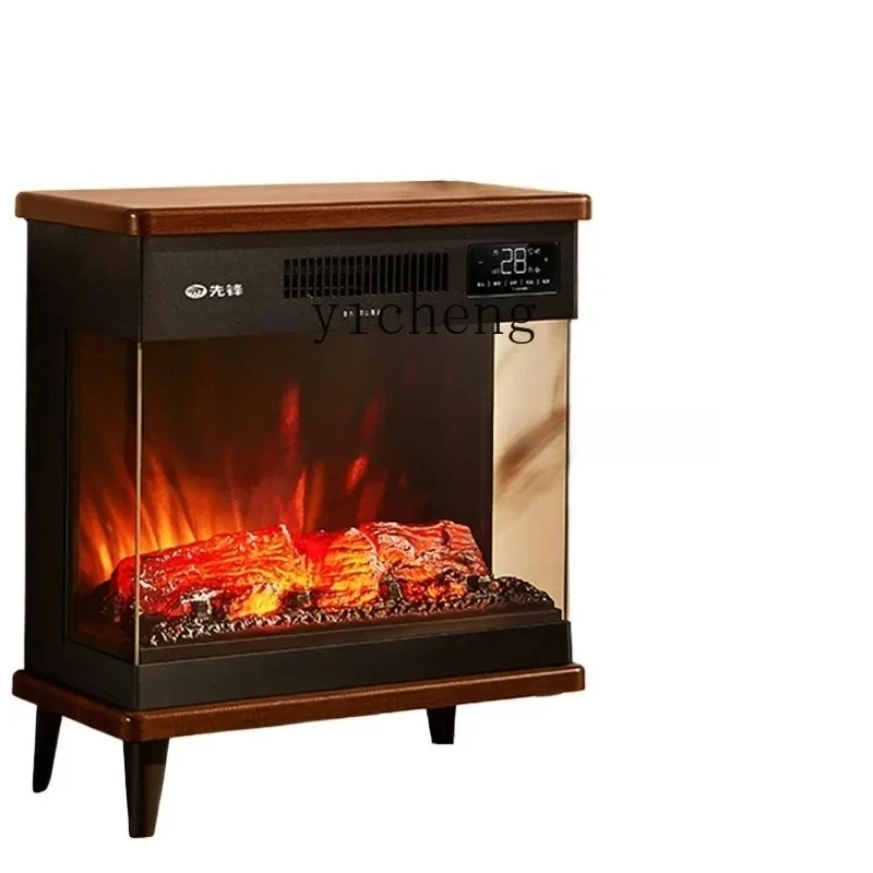 B1 Household Heater Charcoal Fire Fireplace Graphene Intelligent Power Saving Large Area Bedroom Hot Air Blower