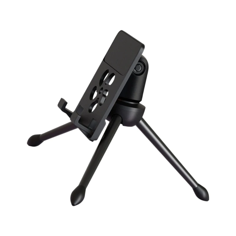 Adjustable Height Microphones Tripods Holder for Smartphone Sturdy Portable Design