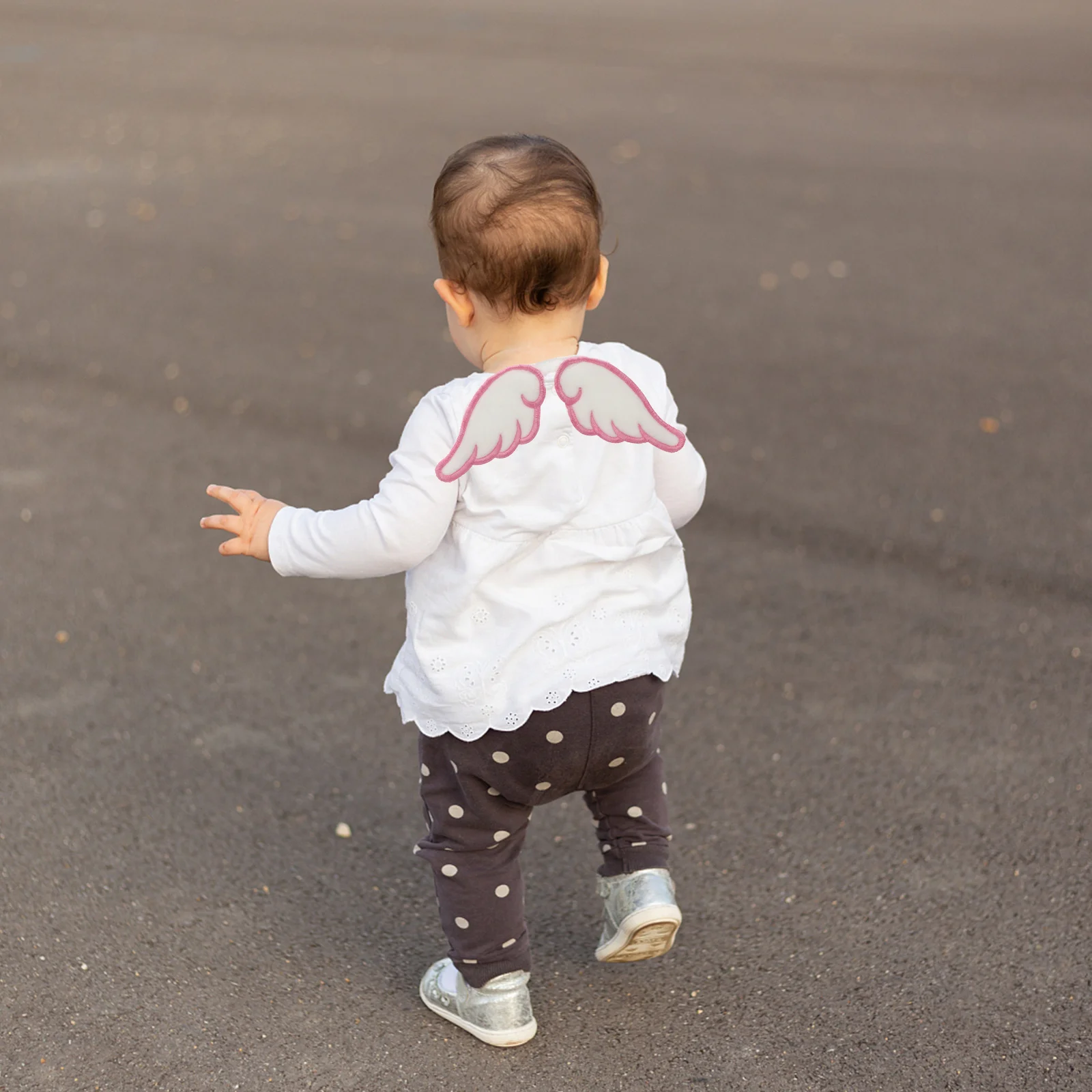 

2Pcs Absorbent Angel Wings Baby Towels Cotton Multi-Layered Soft Breathable Infant Back Towels Gifts