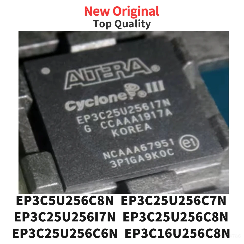 

(1 Piece) EP3C5U256C8N EP3C25U256C7N EP3C25U256I7N EP3C25U256C8N EP3C25U256C6N EP3C16U256C8N EP3C10U256I7N EP3C5U256I7N BGA