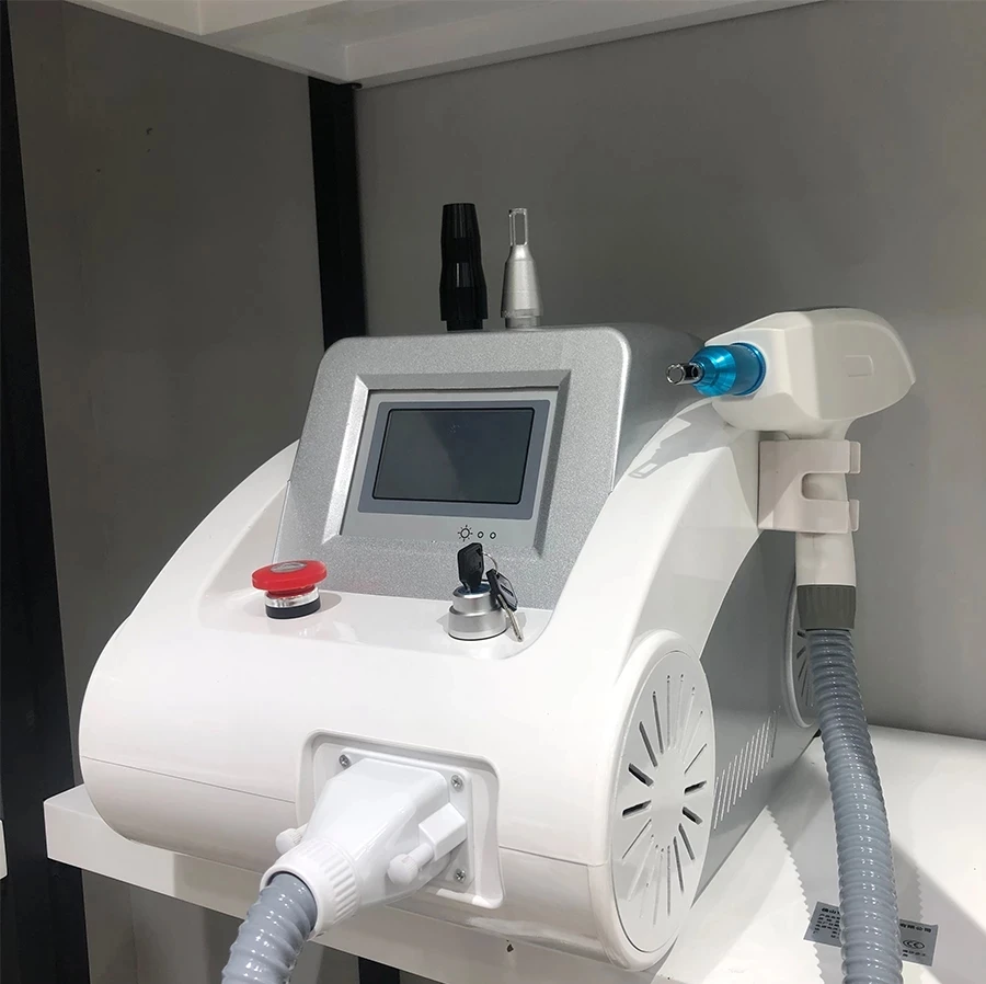 Heißer Verkauf Produkt Professionelle Carbon Schälen Laser Q-switch ND YAG Permanent Laser Tattoo Entfernung Maschine