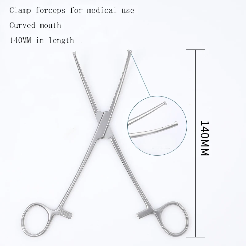 Strumenti ortopedici pinza emostatica pinza medica con gancio dritto gancio curvo pinza emostatica pinza da cucina