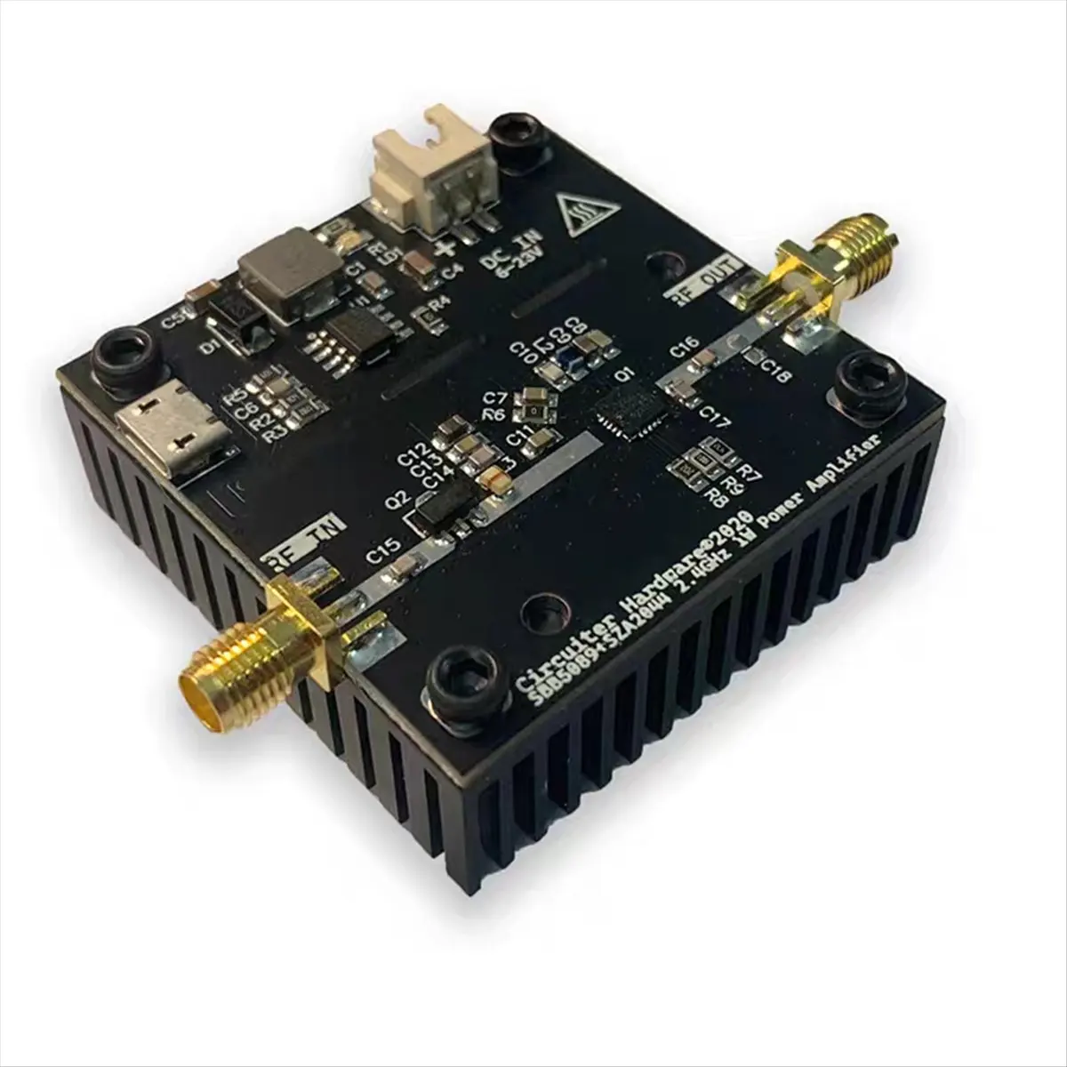 

SBB5089+SZA2044 1 Вт, 30 дБм, 700–2,5 ГГц, модуль усилителя мощности, источник питания 6–23 В