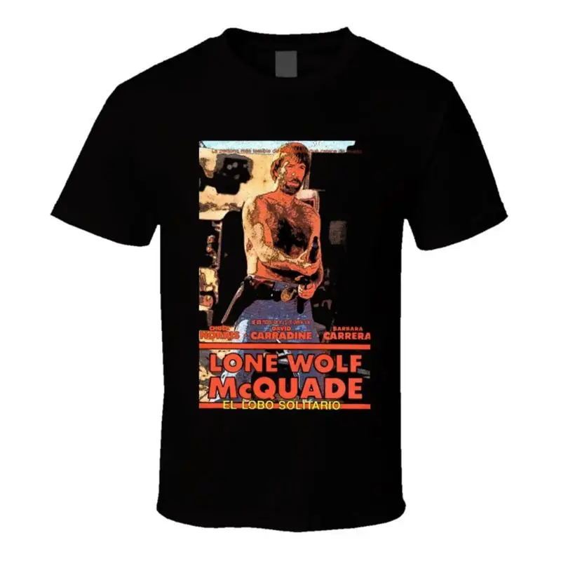 تي شيرت لمحبي فيلم Lone Wolf McQuade Chuck Norris في الثمانينيات