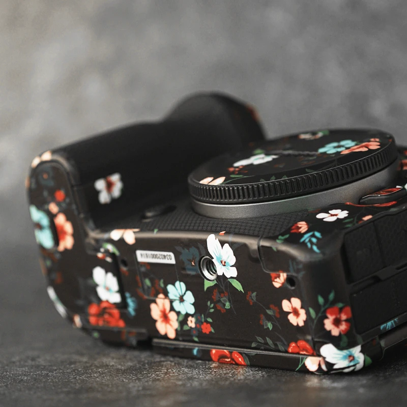 Canon EOS R5 Skin R6 korpus aparatu skórka naklejka naklejka chroniona przed zarysowaniami pokrowiec owijający futerał R6 mark II R5C R7/R8/R10 skóra