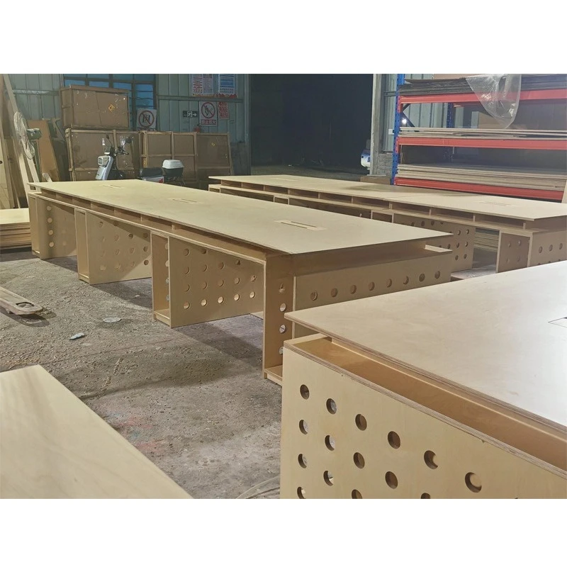 

Multi-person birch ocean board conference table rectangular office computer desk office desk workbench