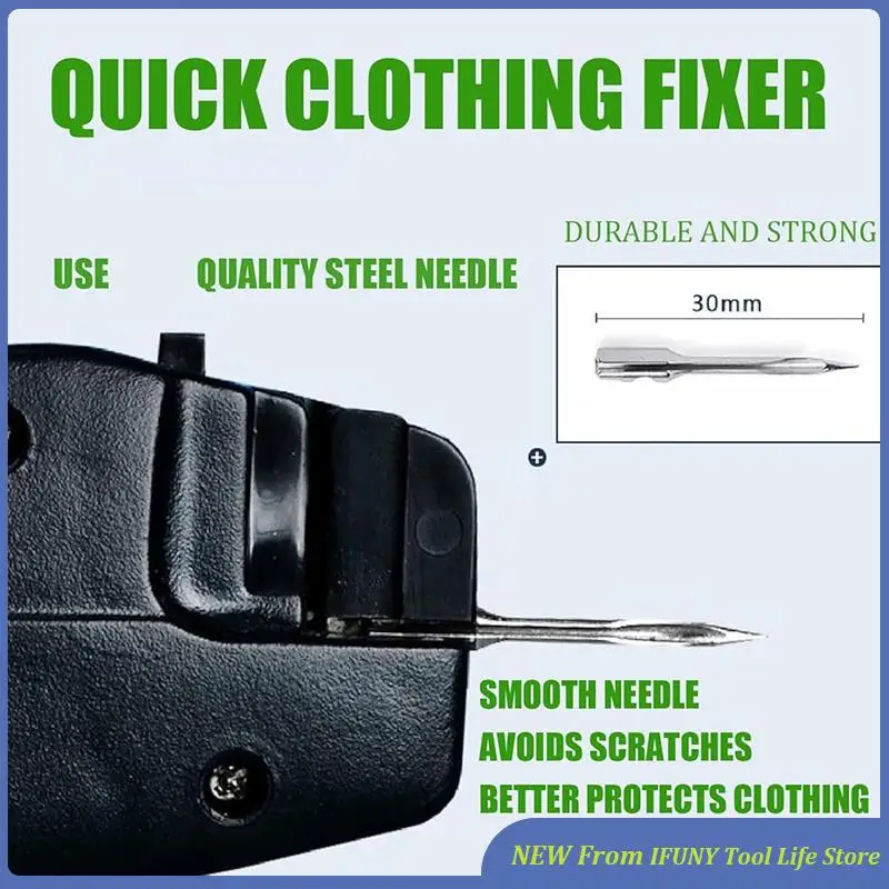 

Quick Clothing Fixer, Quilt Tacking-Gun, Mini Stitchy-Gun With 1000 Barbs Fasteners, Mini Stitch-Gun For Clothes New