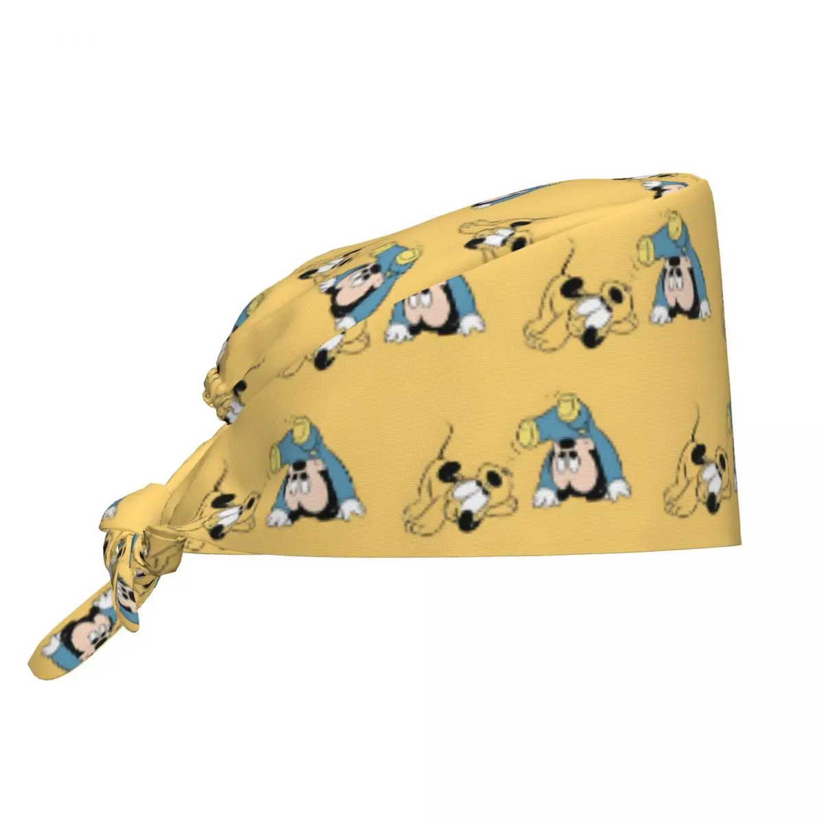 Gorro exfoliante transpirable personalizado de Mickey Mouse, gorros quirúrgicos, gorros para el pelo de enfermería Unisex, gorros de trabajo de dibujos animados, gorro quirúrgico médico