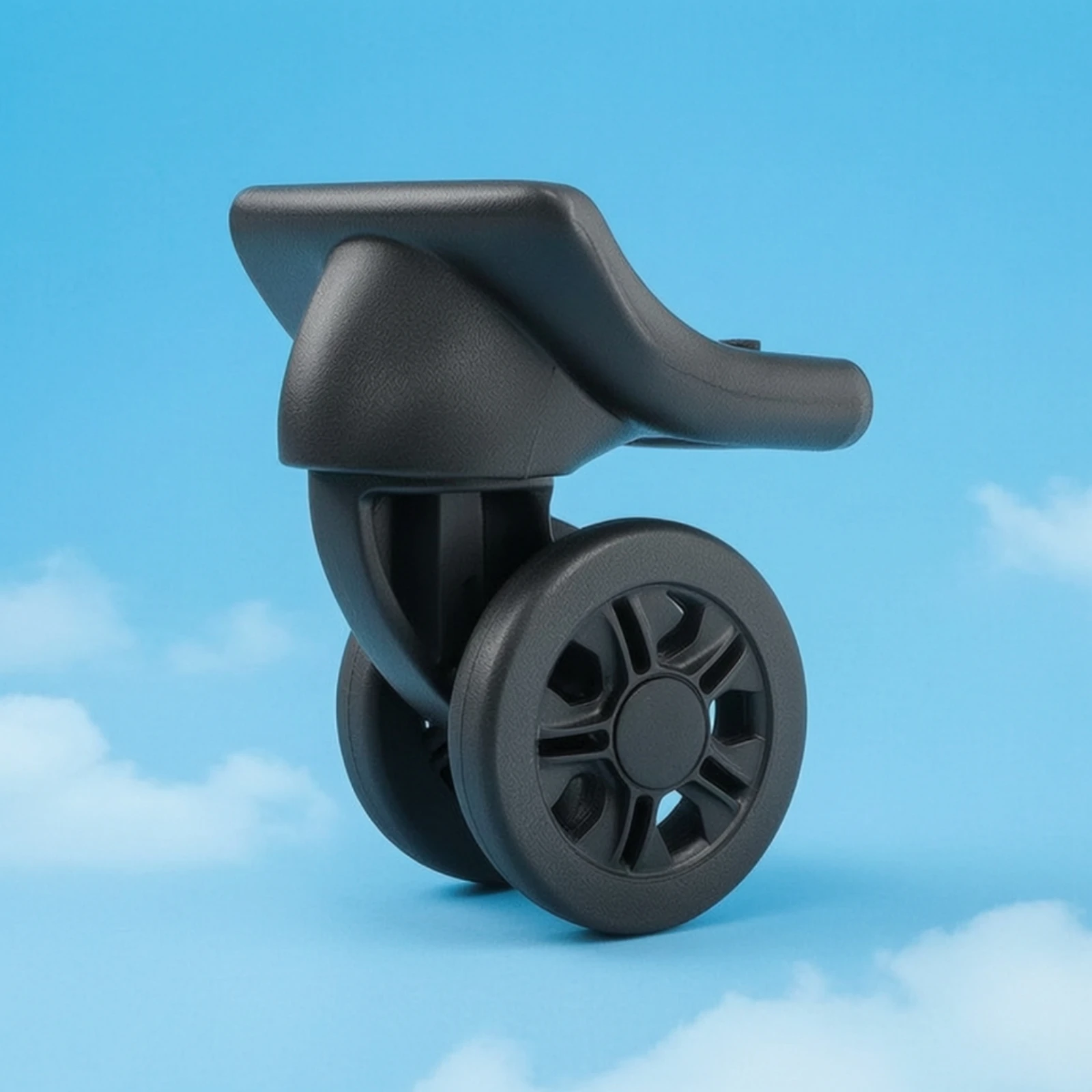 Luggage Replacement Wheels Easy Install Suitcase Replacement Wheels Suitcase Wheel Wear-Resistant for Travelers
