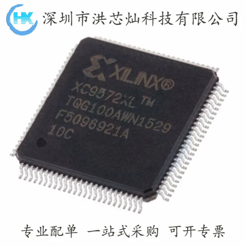 

XC9572XL-10TQG100C CPLD 72I/O 4 QFP100 Original, in stock. Power IC