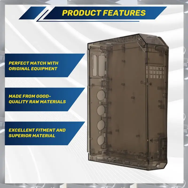 Hot Selling-For Wii Full Case Cover Housing Shell With Buttons For NS-Wii Transparent Housing Shell Case For Wii Game Console,Fo