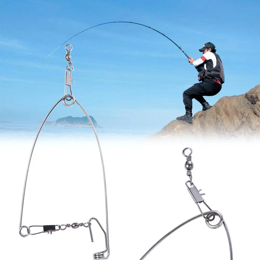 

Catch Fish Device Fishing Artifact Trigger Spring Hook Automatic Fishing Device Spring Ejection Hook Automatic Fishing Hook