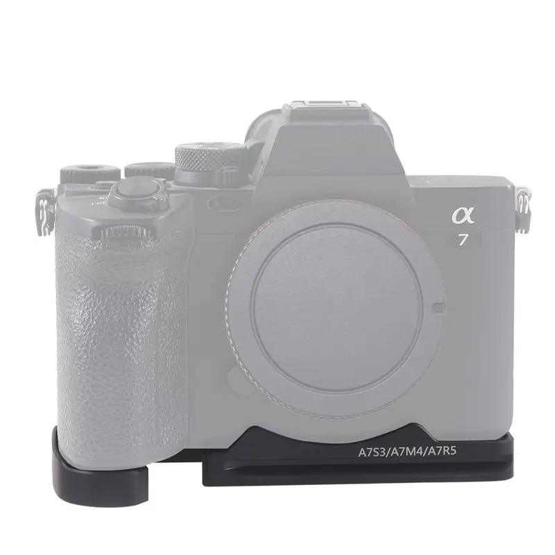 A37T-A7V Baseplate Quick Release Hand Grip For Sony A7M5 A7M4 A7RM5 A7S3 Camera For Arca Swiss Tripod Head Stabilize