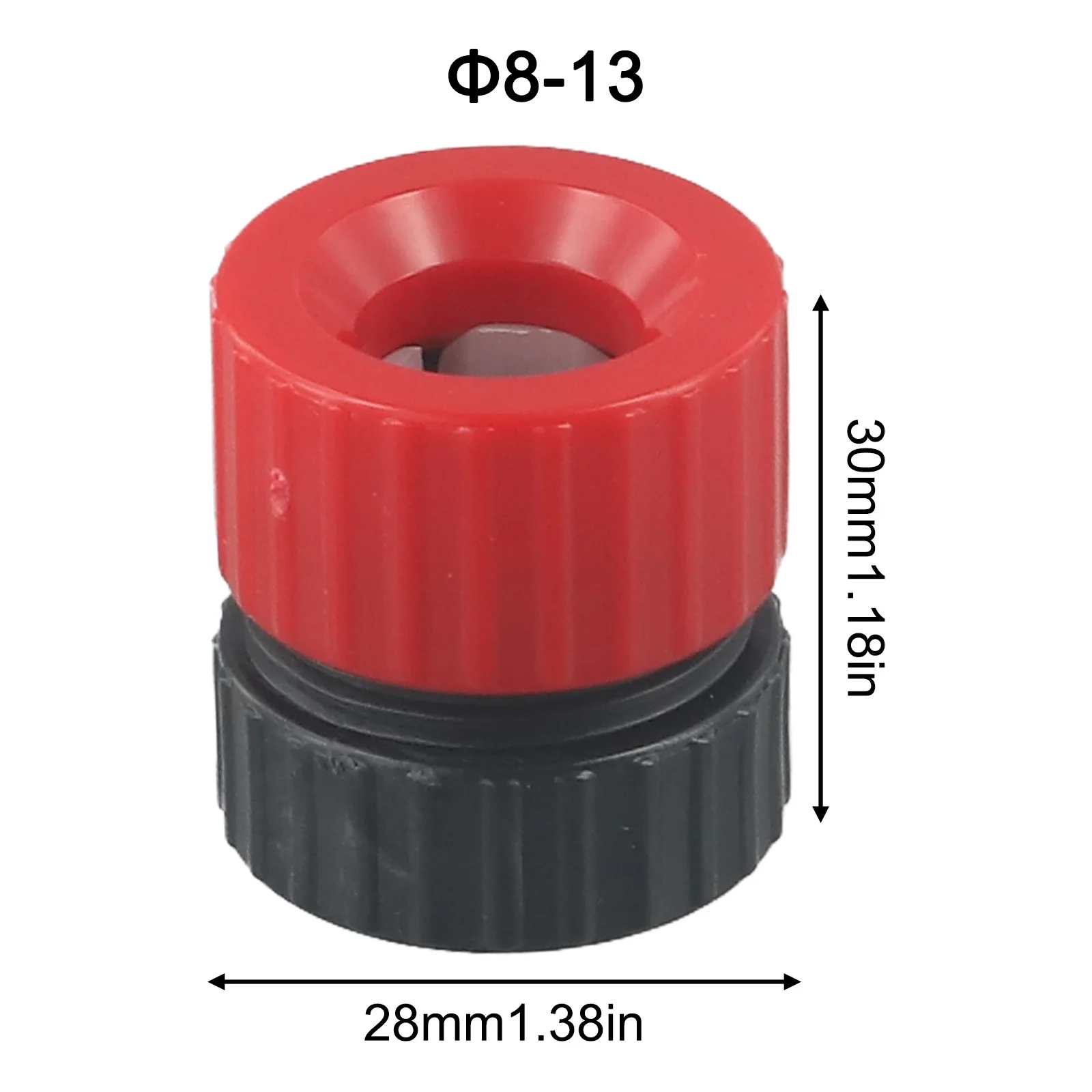 Drill Bit Limit Ring Adjustable Drill Stop Home Improvement Red And Black Color ABS Plastic Material Adjustable Range 3-5mm