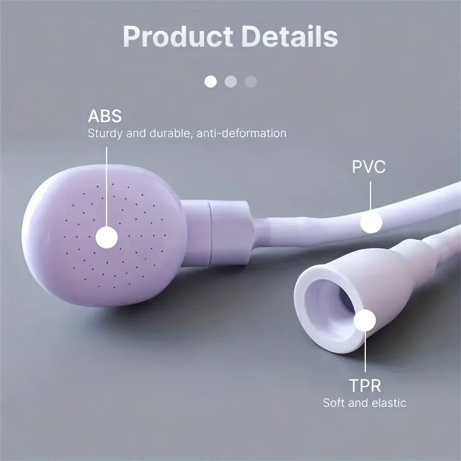 1Pc Faucet Shampoo Shower Pet Cat Dog Bath Faucet Sprayer, Multifunctional Faucet, Shower Head Convenient and easy to install