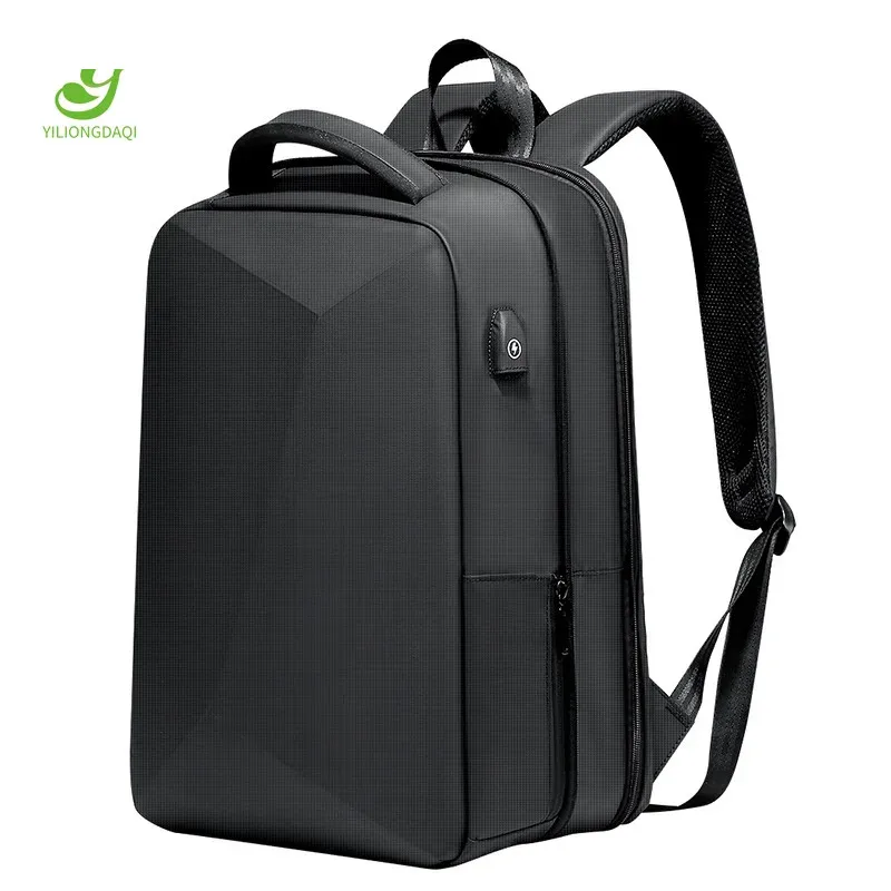 

Business Expandable Backpack For Men Laptop TSA Keyless Anti-theft Waterproof School Backpacks Hard Shell USB Travel Bag New