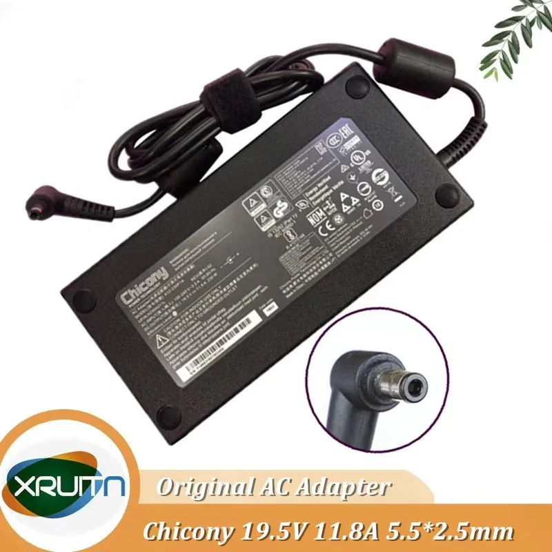 

Genuine Chicony A12-230P1A 19.5V 11.8A 230W AC Adapter Laptop Charger For Schenker XMG Pro 17 E22 Gaming A17-230P1A A230A011L