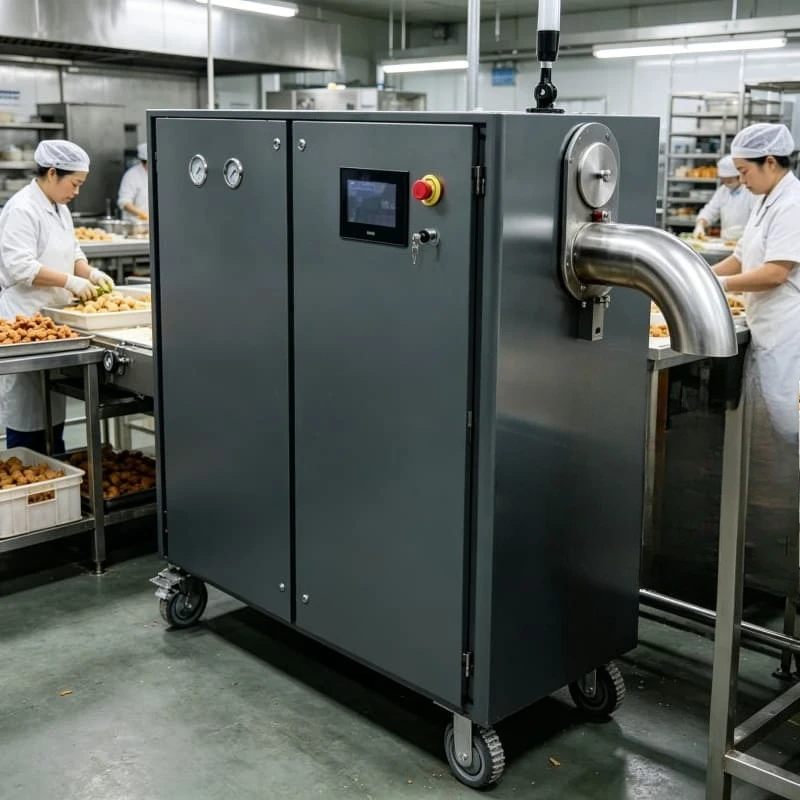 High Conversion Rate Dry Ice Granulator Pelletizer Customized 120kg H 380V 50hz for Dry Ice Blasting Cleaning Highquality Sale