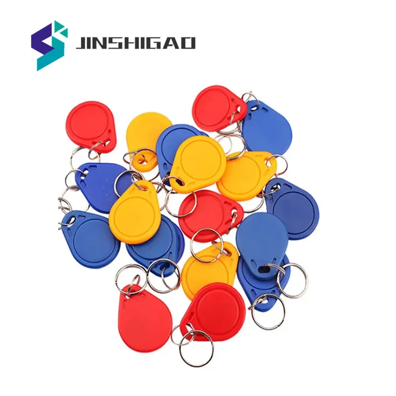 

10/20pcs Dellon Entrance 13.56 Mhz Block 0 Sector ISO14443A Rewritable RFID M1 S50 UID Changeable Card Tag Keychain Keyfob