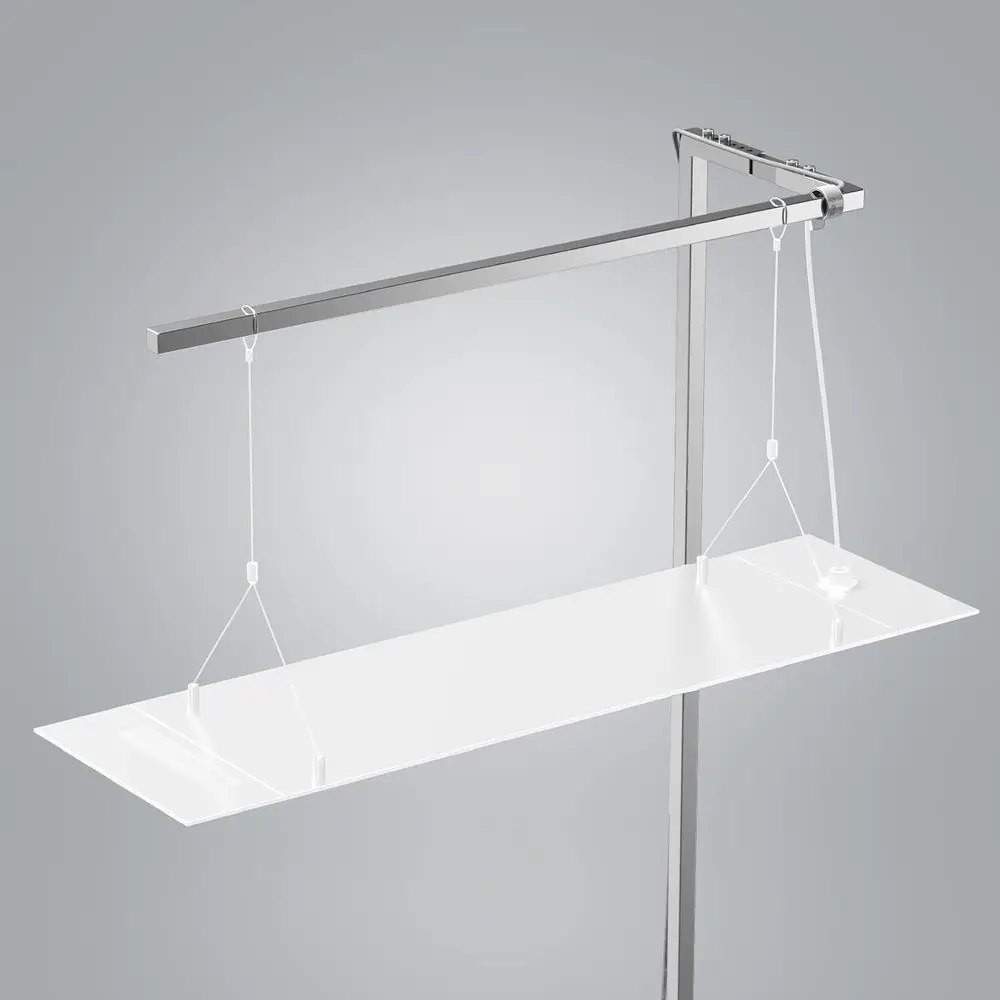 

Adjustable Stainless Steel Hanging Kit for Terrariums and Aquariums, Holds up to 11lb, 24-36 Tank Light, 2 Tubes Included