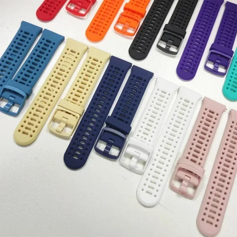 For Samsung Galaxy Watch 7 / FE / 6 / 5 / 4 40mm 44mm / Watch6 Classic / Watch5 Pro Breathable Silicone Strap Band