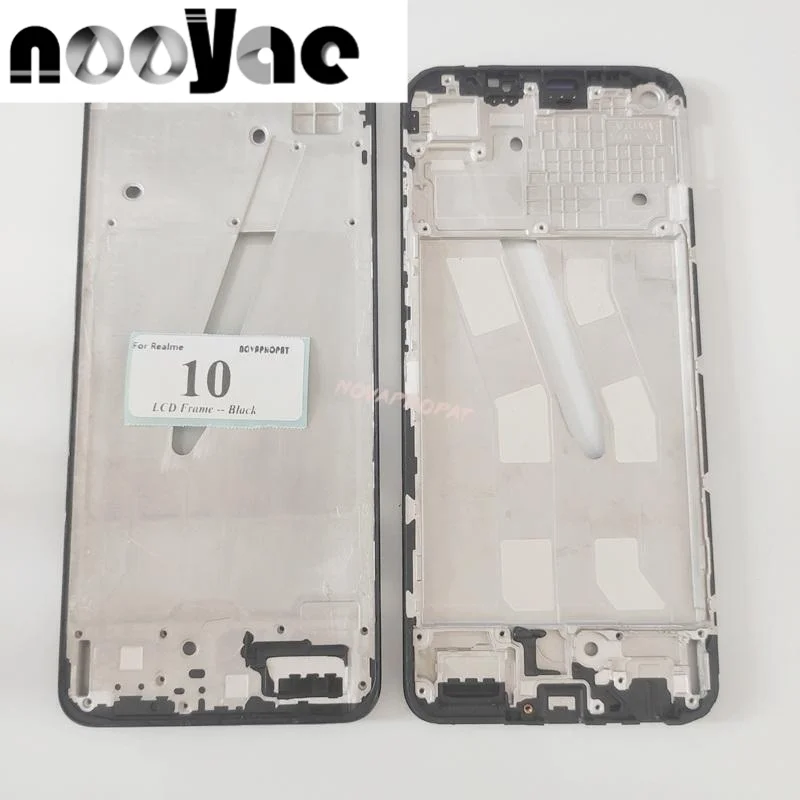 

LCD Frame Front Housing Cover Chassis Bezel For Realme 10 4G RMX3630 Front Case