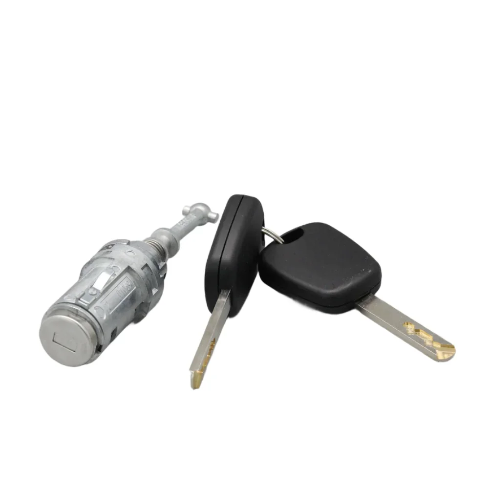 Front Left Door Lock Cylinder For C2 For C3 2002-2010 Replaces 9170T9 9170W9 9170T5 Includes Two Keys Easy Installation